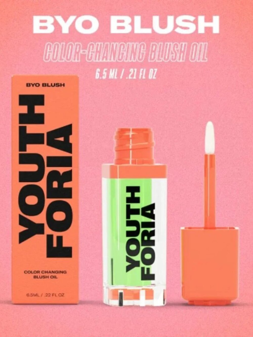 Youth foria BYO Color Changing Blush Oil